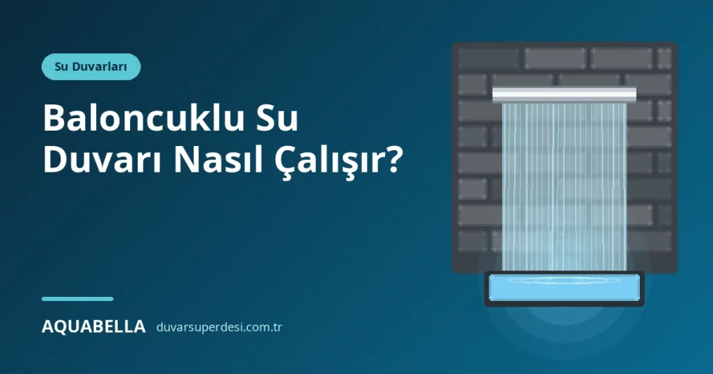 Baloncuklu Su Duvarı Nasıl Çalışır? Yapısı, Bakımı ve Seçim Rehberi
