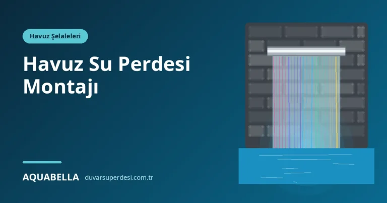 Havuz Su Perdesi Montajı: Gömme ve Kobra Tip Şelale Adım Adım